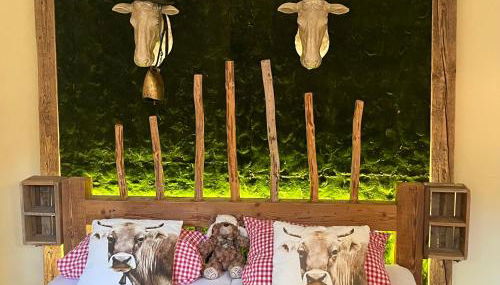 Glückliche Kuh-Villa - Achtsamer Rückzugsort mit Traumgarten, Schwimmteich & Raum zum Sein bis 18 Personen - Allgäu - Foto 3