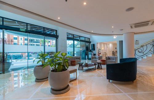 Flat Hotel Merc Espaçoso Ibirapuera 4 estrelas com Wi-Fi Recepção 24 horas 3PRI - Foto 12
