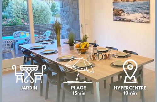 L'Artmonie - Climatisé - Jardin - Centre-ville - Plage - Foto 1