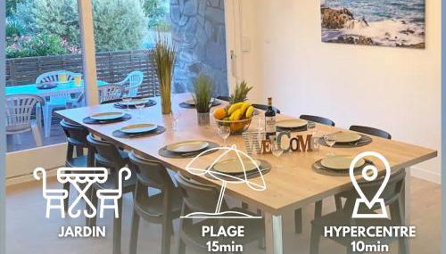 L'Artmonie - Climatisé - Jardin - Centre-ville - Plage - Foto 1