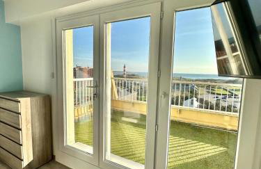 Vue panoramique au 8ème étage avec 3 Terrasses & 1 Parking à Berck-Plage - Foto 7