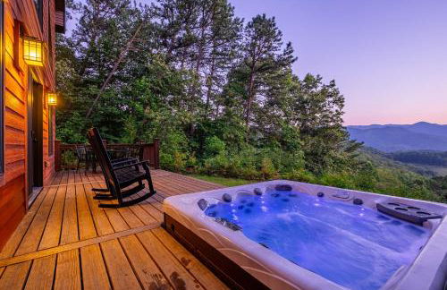 Chasing Sunsets: A Cozy 2-Bedroom Cabin in Smoky Mts with Stunning Mountain Views. - Foto 75