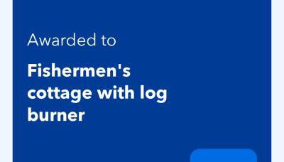 Fishermen's cottage with log burner, 2 bathrooms & sea views from garden terraces - Foto 4