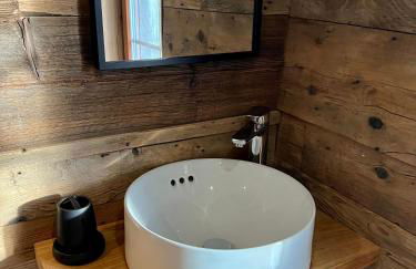 Nouveau chalet d'architecte Le Lauzaret sauna et jacuzzi Villard-Reculas - Foto 25