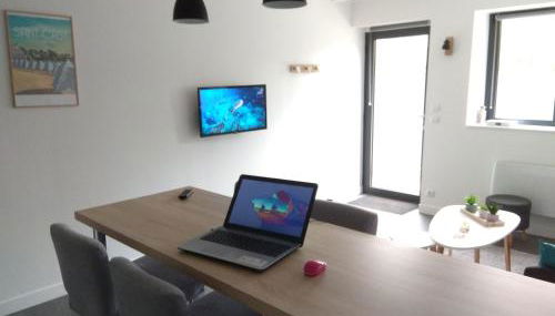 Maison Cosy entre CAP FREHEL et SAINT MALO 1km PLAGE 5min GR34 Wifi Jardin Vélos "CASA OHANA" - Foto 4