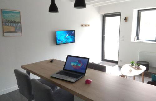 Maison Cosy entre CAP FREHEL et SAINT MALO 1km PLAGE 5min GR34 Wifi Jardin Vélos "CASA OHANA" - Foto 4