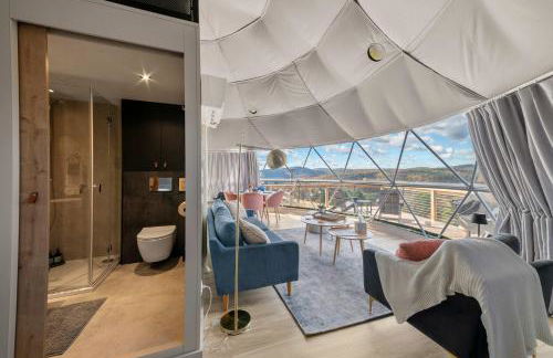 'The Bear Dome' with Barrel Hot Tub in Franklin - Foto 8