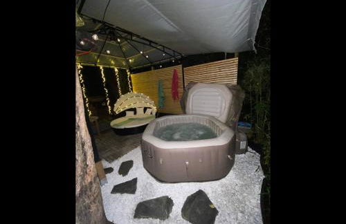 gemütliche rustikale Wohnung mit Kamin und optionalem Whirlpool - Foto 70