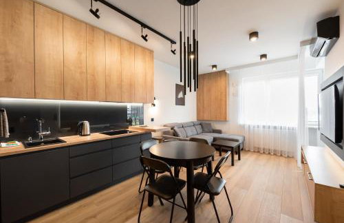 Żoliborz Obsidian Apartment by BookingHost - Foto 8