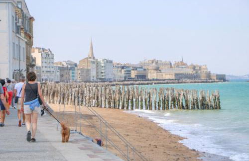 LOstra 2 - Appartement avec mezzanine, front de mer à Cancale sur le Port de La Houle - Foto 23
