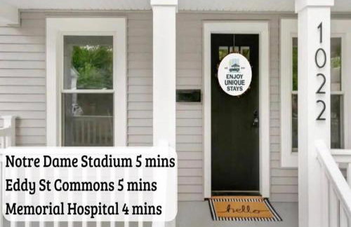 Sweet Retreat 3 Mins to Notre Dame Eddy St Commons and Memorial Hospital - Foto 1