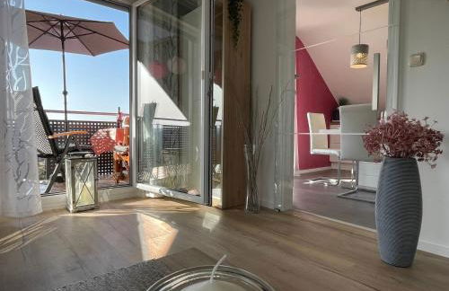 Komfortable Ferienwohnung 100qm mit Loggia in Schauenstein im Frankenwald-Fichtelgebirge - Foto 12