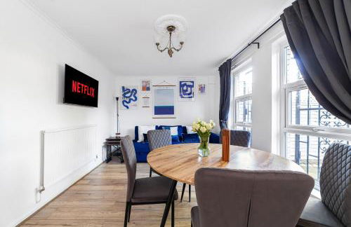 Arte Stays - 3-Bedroom Bright House London, Haggerston, Garden, Parking, 8 min walk to Haggerston Station, weekly or monthly stays, serviced accommodation - 7 guests - Foto 4