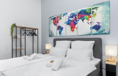 Tolles Design, hochwertig, Vollausstattung, 3 Zimmer, großes Bad & Gäste-WC, große Küche, 3 x Smart TV, 11 min zum Hbf Duisburg - Photo 3