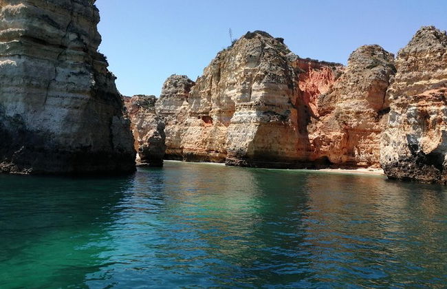 Yate privado de día completo desde lagos con bebidas, tapas, tablas de paddle y kayak. - Foto 4