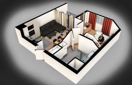 Roi de la Seine à Paris, stade, Gare parking et terrasse - Foto 14