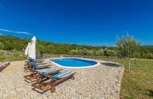 Rustic Holiday house Harmonie with private pool and large garden - Kapovci, Island Krk - Foto 10