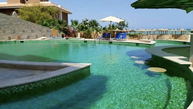 Luxury Front Sea View Apartment in Hurghada - Foto 4, Piscina