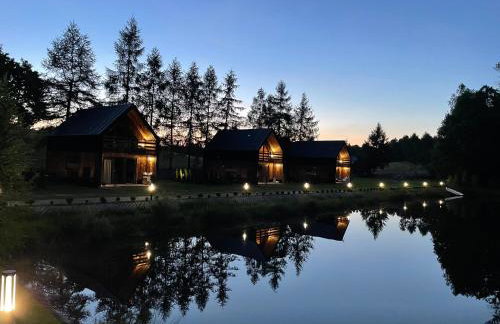 Przystanek Kistówko komfortowe domki z jacuzzi, staw wędkarski, kominek, las, przestrzeń - Foto 32