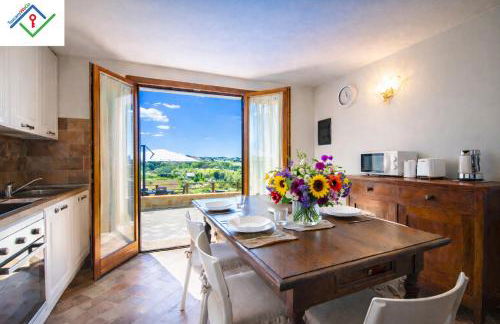 Casale il Petruccaio - Jacuzzi e Vista Panoramica sulle Colline Toscane - Foto 10