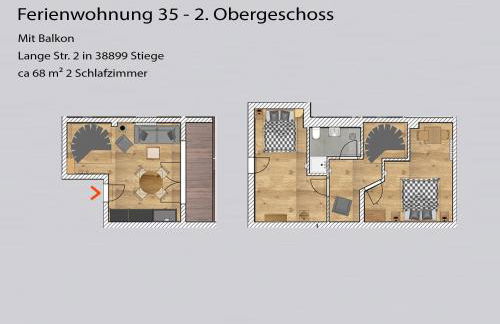 Auszeit-im-Harz Haus 5 Wohnung 35 - Foto 5