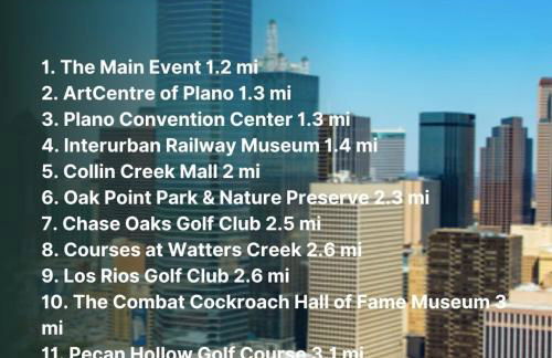 Stunning 4BR 2BA Hot Tub Cozy Holiday Home in Plano - Foto 30