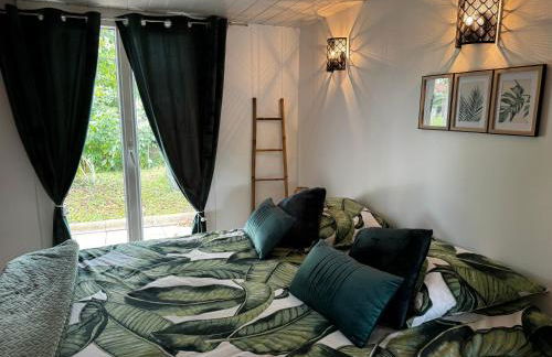 Gîte urbain au calme en rez de jardin proche Groupama stadium salle Arena EUREXPO Lyon - Foto 17