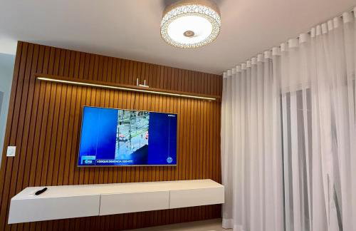 Apto de Luxo 400m Prainha-Piscina-churrasqueira-Ar-condicionado-Sand beach - Foto 14