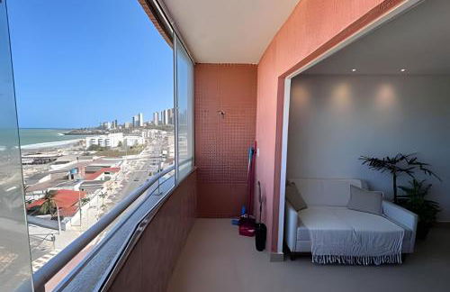 Flat à beira-mar com vista para a praia do meio - Foto 24