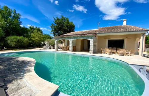 Maison pour 12p, piscine à débordement chauffée d'avril à octobre inclus - Foto 40