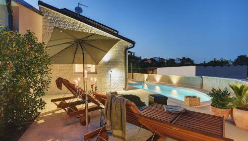 Vila Una with private pool near Rovinj - Foto 2, sunbed