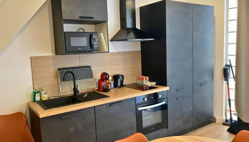 Beau Duplex moderne et calme - gare & centre - idéal pro-couple-famille - Foto 3