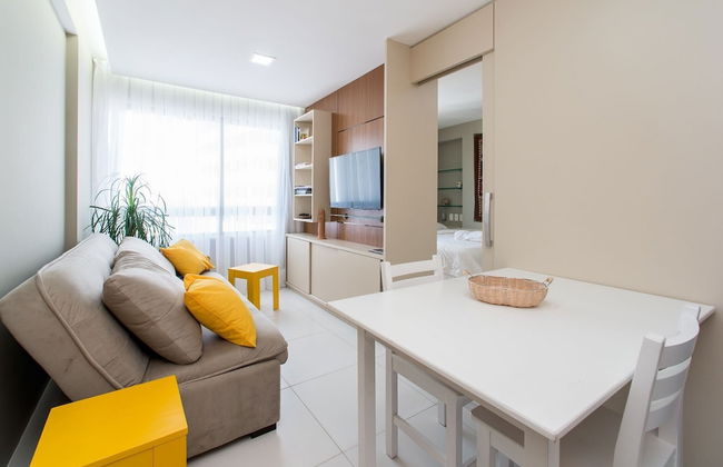 Excelente flat em Setúbal, Boa Viagem 1Q 3 pessoas. Conforto e ótima localização PM805 - Photo 23