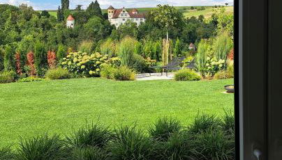 Wohnung mit Schlossblick, 65 qm - Neubau - Foto 3, Garden view