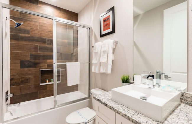 4 BR 4 BA Villa 5min Disneyworld 1804ft Gym - Foto 14