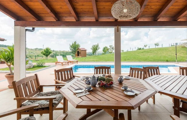 Luxury Mountain Villa W.heated Pool & Largegarden - Foto 29