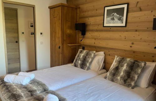Arc 1950 Ski in Ski out and Spa- Newly refurbished 153 Sources De Marie- 2 bedroom , 2 bathroom-Sleeps 4-6, Mont Blanc view from every window, Free WiFi - Foto 16