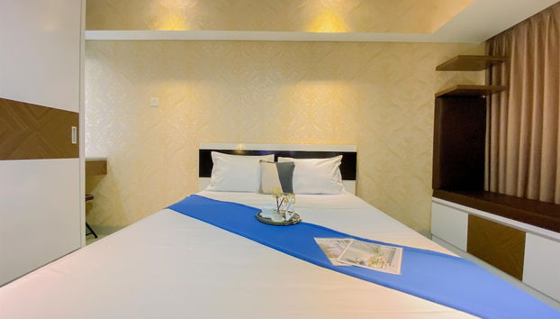 Homey And Comfy Studio H Residence Apartment - Foto 4, Habitación