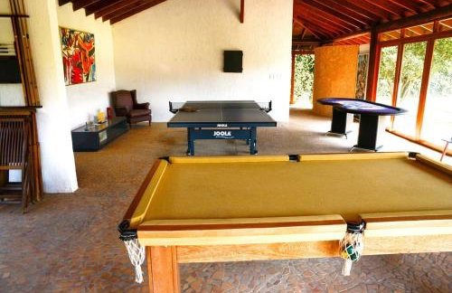 Casa de campo c piscina, academia, hidro e Wi-fi - Foto 43