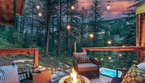 Dog Friendly, Year Round, Creekside Cabin, Hot Tub, 6 Acres - Foto 2