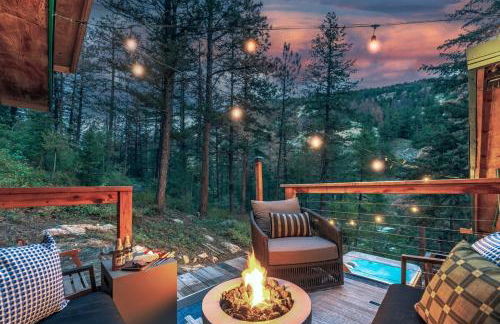 Dog Friendly, Year Round, Creekside Cabin, Hot Tub, 6 Acres - Foto 2