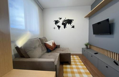 Apartamento Central próximo ao Shopping Estação, UTFPR e FAE - TAKE 1 QUARTO - Foto 5