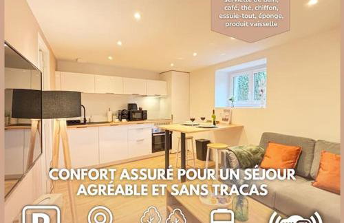 Le Saphir - Parking, Jardin Privé, Hyper-Centre & Calme - Foto 1
