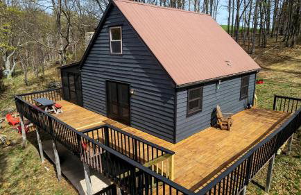 Vibrant Woodland Cabin Sanctuary near Great Cacapon River in West Virginia - Foto 49