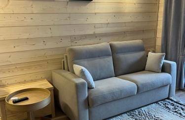 LE CORBIER Vue pistes Studio 5 personnes entièrement rénové et labellisé Qualité Hébergement Sybelles - Foto 6