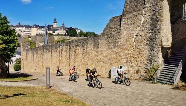 Raggiungendo la parte alta di Lussemburgo