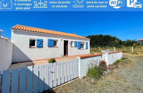 Maison charmante proche mer avec jardin, véranda et WIFI - Quartier La Sauzaie - FR-1-231-232 - Foto 1