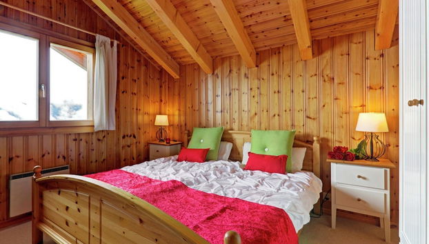 Chalet in Les Collons Near Ski Lift & Snowpark - Foto 3, Habitación