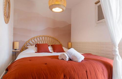 Appart proche plage, avec piscine et climatisation, parking privé - arrivée autonome - lit queen size - Photo 8