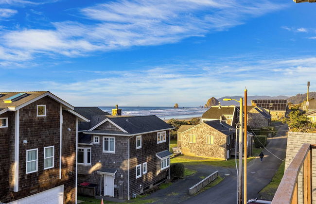 Pacific Breeze Ocean Views, Steps to Cannon Beach, Airy Coastal Retreat - Foto 27